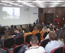 CURITIBA (BRASIL), 12/05/2022;  Presidente do Tecpar Jorge Augusto Callado Afonso, durante apresentação institucional de divulgação do Editlal das Startups da Saúde.- Curitiba, 11/05/2022 - Foto: Hedeson Alves/TECPAR