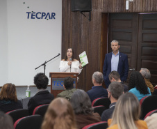 CURITIBA (BRASIL), 12/05/2022;  Presidente do Tecpar Jorge Augusto Callado Afonso, durante apresentação institucional de divulgação do Editlal das Startups da Saúde.- Curitiba, 11/05/2022 - Foto: Hedeson Alves/TECPAR