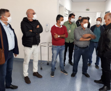 Secretário faz visita técnica aos Hospitais Regionais de Ivaiporã e Telêmaco Borba