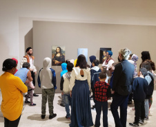 Museu Oscar Niemeyer realiza “Uma Noite no MON” para crianças de instituições de acolhimento