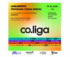 Governo do Paraná promove lançamento do Programa co.liga digital no Centro da Juventude de Pinhais 