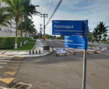 Tubulação é transferida de local em Matinhos