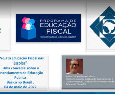 Estado promove formação de professores para o projeto de educação fiscal nas escolas