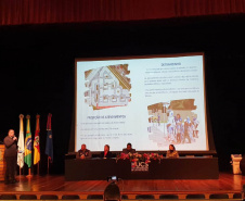 Detranzinho é apresentado no I Encontro Regional de Gestão Municipal do Trânsito e Segurança Viária, em Caxias do Sul 