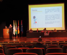 Detranzinho é apresentado no I Encontro Regional de Gestão Municipal do Trânsito e Segurança Viária, em Caxias do Sul 