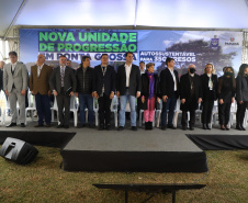 Governador inaugura nova unidade de progressão penal para recuperação de presos em Ponta Grossa