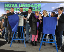 Governador inaugura nova unidade de progressão penal para recuperação de presos em Ponta Grossa