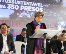 Governador inaugura nova unidade de progressão penal para recuperação de presos em Ponta Grossa