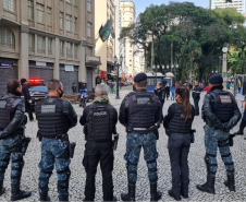 PCPR e Guarda Municipal de Curitiba promovem conscientização contra as drogas na Capital