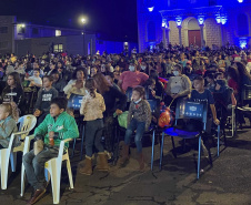 Cinema na Praça reuniu mais de 15 mil pessoas no interior do Paraná