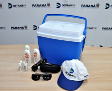 Detran-PR distribui kits para vistoriadores e examinadores