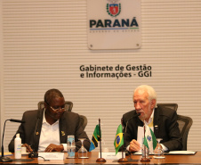 Vice-governador apresenta destaques da economia do Paraná ao embaixador da Tanzânia