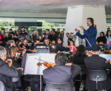 Músicos profissionais podem se cadastrar para tocar com a Orquestra Sinfônica do Paraná