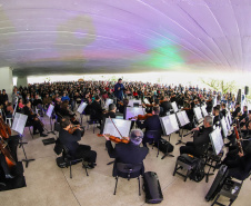 Músicos profissionais podem se cadastrar para tocar com a Orquestra Sinfônica do Paraná