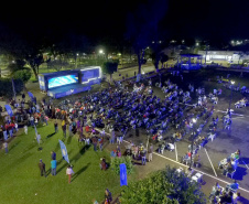 Cinema na Praça reuniu mais de 15 mil pessoas no interior do Paraná