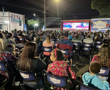 Cinema na Praça reuniu mais de 15 mil pessoas no interior do Paraná