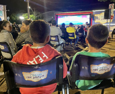 CINEMA NA PRAÇA - CENTENÁRIO DO SUL