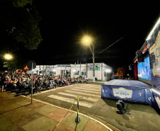 Cinema na Praça reuniu mais de 15 mil pessoas no interior do Paraná