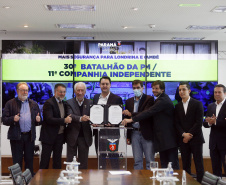 Governador anuncia criação de novo Batalhão da PM e retomada do CEEP de Londrina