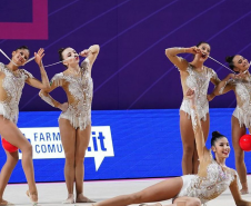  Bolsista do Geração Olímpica e Paralímpica é bronze na Copa do Mundo de Ginástica Rítmica