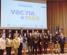 Paraná vai apoiar ações da campanha Vacina Mais, lançada em Brasília nesta quarta