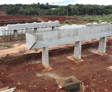 Novo viaduto em Foz do Iguaçu terá alterações no tráfego a partir de terça (21)