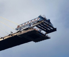 Novo viaduto em Foz do Iguaçu terá alterações no tráfego a partir de terça (21)