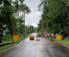 Licitação de contenção de queda de rochas em rodovia de União da Vitória tem vencedora - 