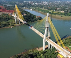 Ponte da Integração chega a 86%; faltam 76,80 metros