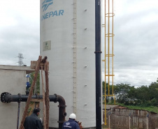   Sanepar moderniza sistema de bombeamento de água em Guaíra