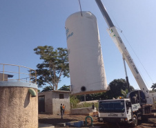  Sanepar moderniza sistema de bombeamento de água em Guaíra