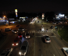 Obras de Iluminação no Contorno Sul de Curitiba começam nesta segunda-feira