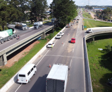 Começam as obras de reforço na segurança e iluminação no Contorno Sul de Curitiba