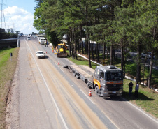 Começam as obras de reforço na segurança e iluminação no Contorno Sul de Curitiba