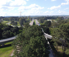 Começam as obras de reforço na segurança e iluminação no Contorno Sul de Curitiba