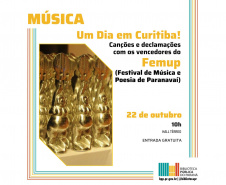 Biblioteca Pública sedia evento do Festival de Música e Poesia de Paranavaí