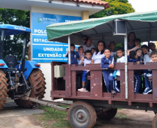 Polo de Pesquisa e Inovação do IDR-Paraná, em Paranavaí, recebe visitas de estudantes -