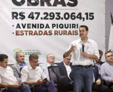 Parceria do Estado, Itaipu e prefeitura viabiliza R$ 47,3 milhões para pavimentação em Cascavel