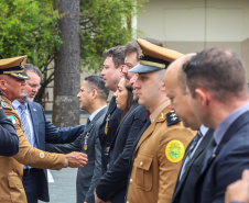 Polícia Militar do Paraná homenageia policiais que participaram da Operação Guarapuava