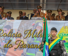 Polícia Militar do Paraná homenageia policiais que participaram da Operação Guarapuava