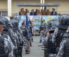 Polícia Militar do Paraná homenageia policiais que participaram da Operação Guarapuava