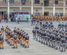 Polícia Militar do Paraná homenageia policiais que participaram da Operação Guarapuava