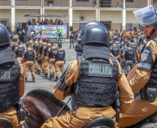 Polícia Militar do Paraná homenageia policiais que participaram da Operação Guarapuava