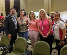 Segurança conscientiza servidoras sobre o Outubro Rosa 