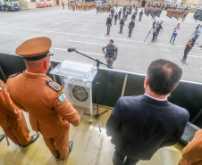 Polícia Militar do Paraná homenageia policiais que participaram da Operação Guarapuava