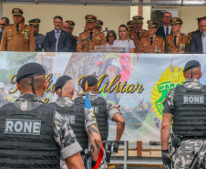 Polícia Militar do Paraná homenageia policiais que participaram da Operação Guarapuava