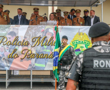 Polícia Militar do Paraná homenageia policiais que participaram da Operação Guarapuava