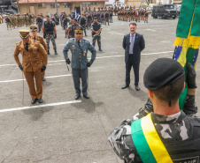 Polícia Militar do Paraná homenageia policiais que participaram da Operação Guarapuava