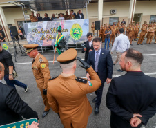 Polícia Militar do Paraná homenageia policiais que participaram da Operação Guarapuava