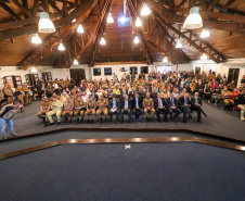 PMPR homenageia militares e autoridades civis no aniversário do BPRv, BPMOA e BOPE